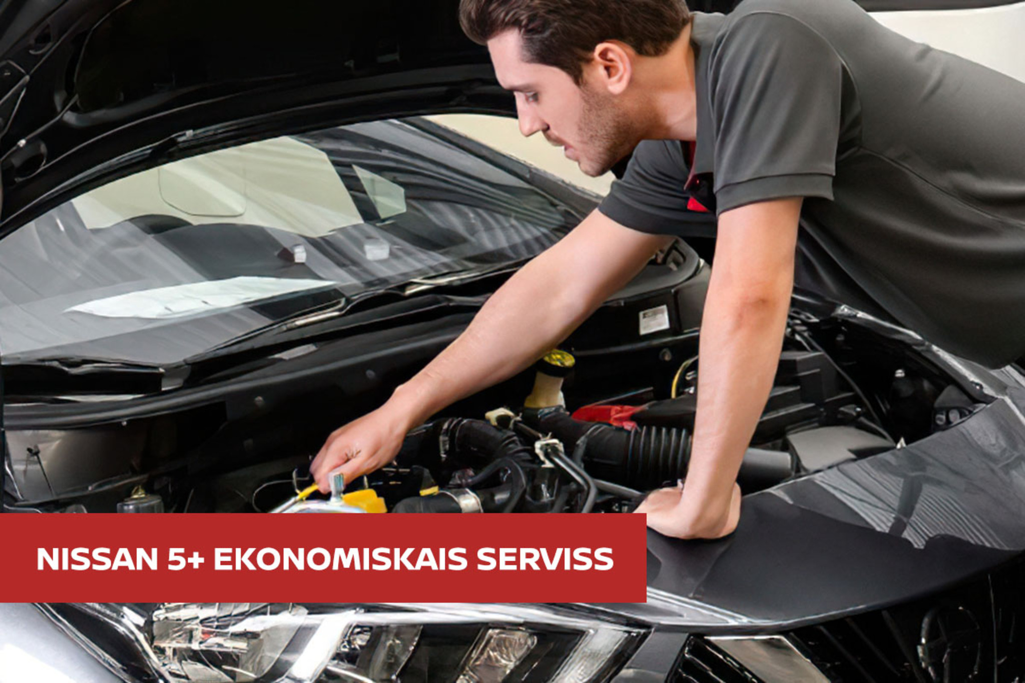                                                                         NISSAN 5+ EKONOMISKAIS SERVISS                                                                                                                                    