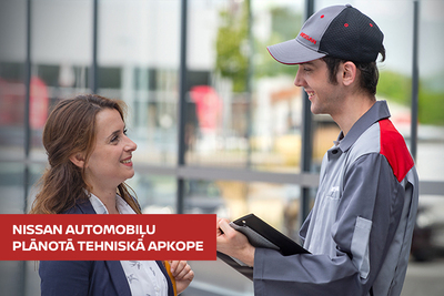 NISSAN AUTOMOBIĻU PLĀNOTĀ TEHNISKĀ APKOPE