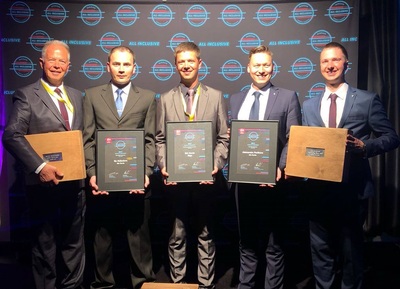 Nissan oficiālais dīleris NORDE saņem trīskāršu balvu par izcilību