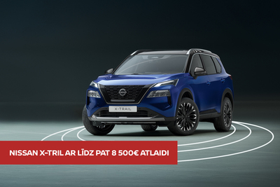 Nissan X-Trail ar līdz pat 8 500€ atlaidi