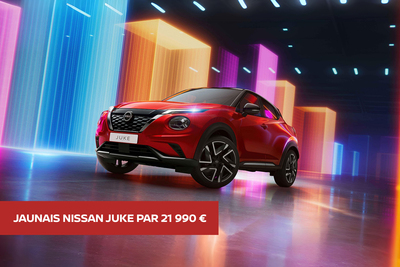 Jaunais Nissan Juke - tikai 21 990€