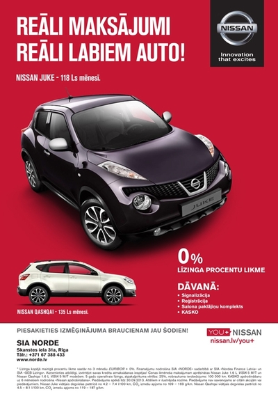 REĀLS piedāvājums REĀLI labiem auto!